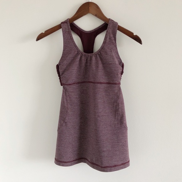 lululemon athletica Tops - Lululemon Turbo 2-in-1 Racerback Active Tank Top 4
